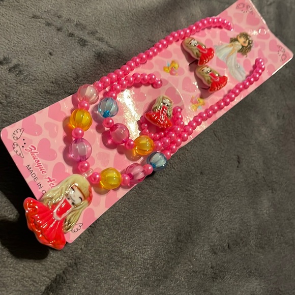 10 pc TWO Gifts Sweet Princess Baby Girl Jewelry She Will LOVE!!!! - Picture 9 of 13